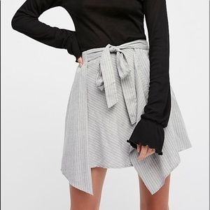 Blue Skies Mini Blue Skirt